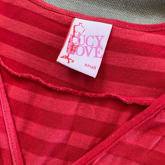 Lucy Love babydoll style top. - Picture 2 of 7